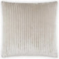 Hayworth Ecru White Throw Pillow With Insert - LOOMLAN - D.V. Kap - Throw Pillows