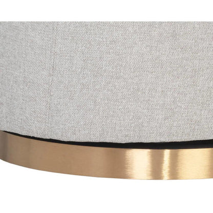 Hazel Fabric Swivel Lounge Chair - LOOMLAN - SUNPAN - Club Chairs