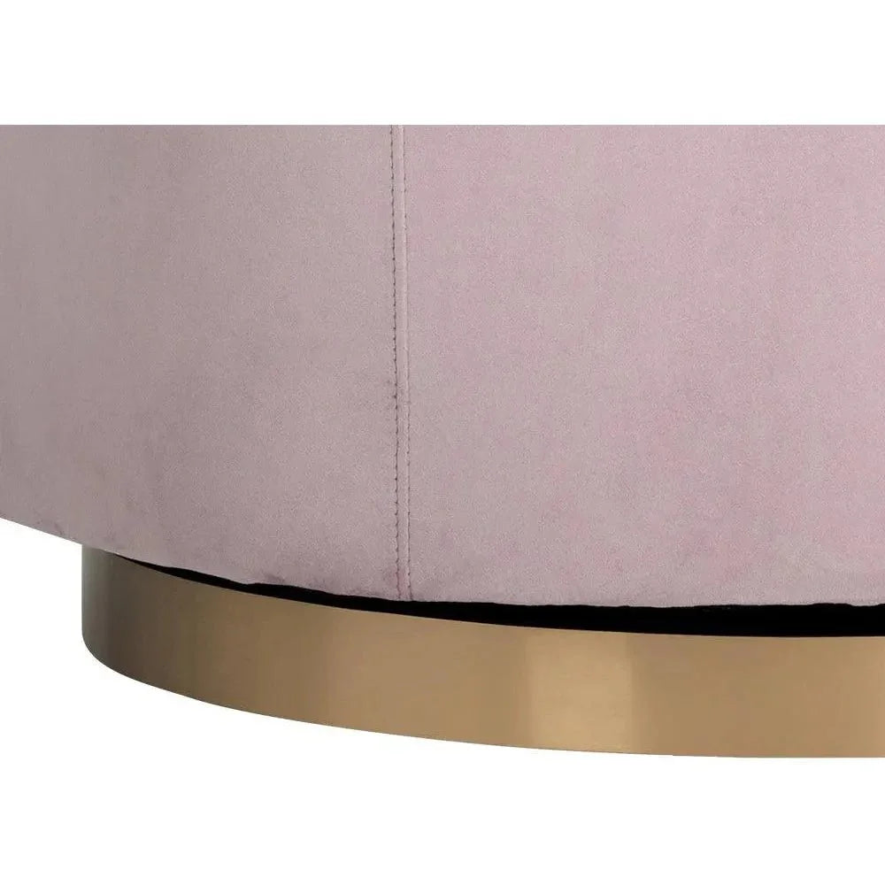 Hazel Fabric Swivel Lounge Chair - LOOMLAN - SUNPAN - Club Chairs