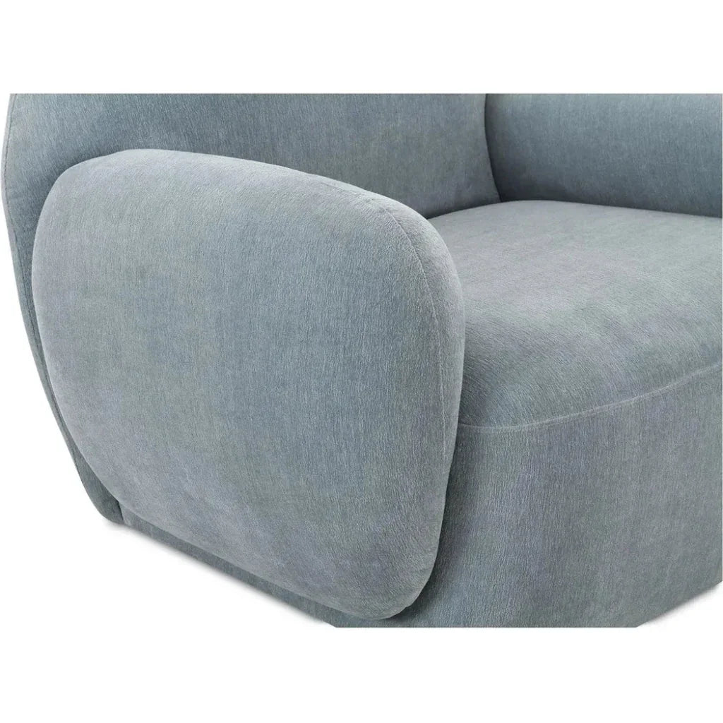 Hazel Modern Boucle Lounge Armchair-Lounge Chairs-Moe's Home-LOOMLAN