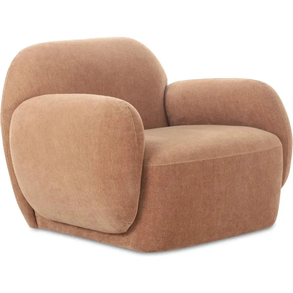 Hazel Modern Boucle Lounge Armchair-Lounge Chairs-Moe's Home-LOOMLAN
