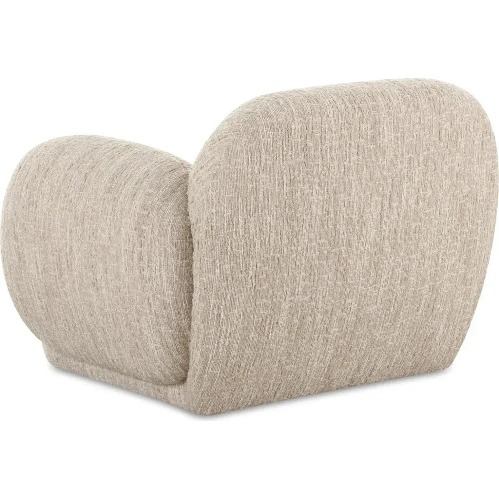 Hazel Modern Boucle Lounge Armchair-Lounge Chairs-Moe's Home-LOOMLAN