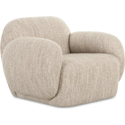 Hazel Modern Boucle Lounge Armchair-Lounge Chairs-Moe's Home-LOOMLAN