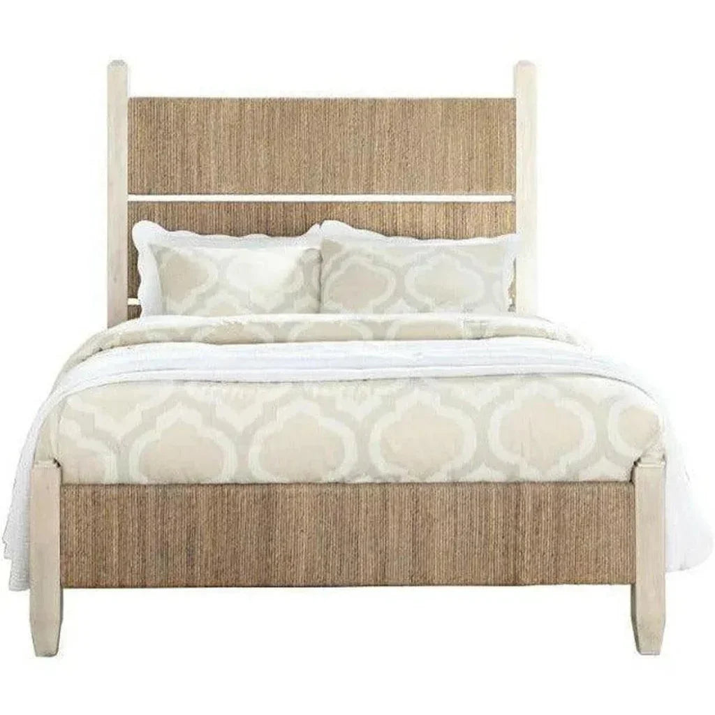Headboard Graphite Natural Wooden Panel Bed - LOOMLAN - Panama Jack - Beds