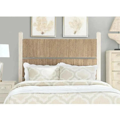 Headboard Graphite Natural Wooden Panel Bed - LOOMLAN - Panama Jack - Beds