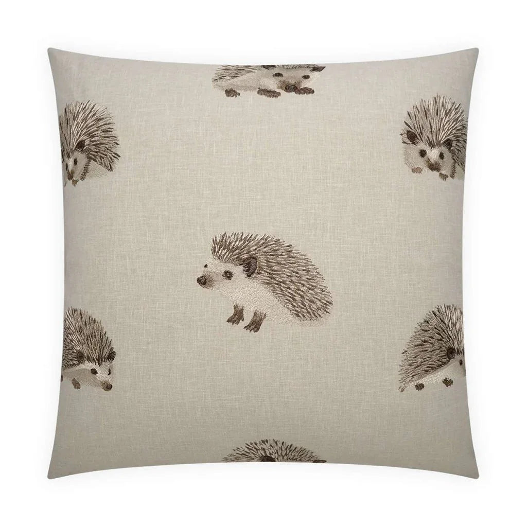 Hedgy Handmade Cotton Throw Pillow - LOOMLAN - D.V. Kap - Throw Pillows