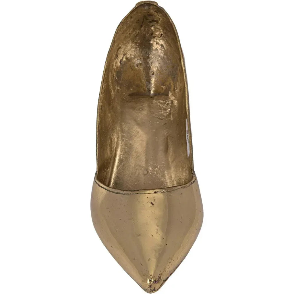 Heel Antique Brass Sculpture - LOOMLAN - Noir - Statues & Sculptures