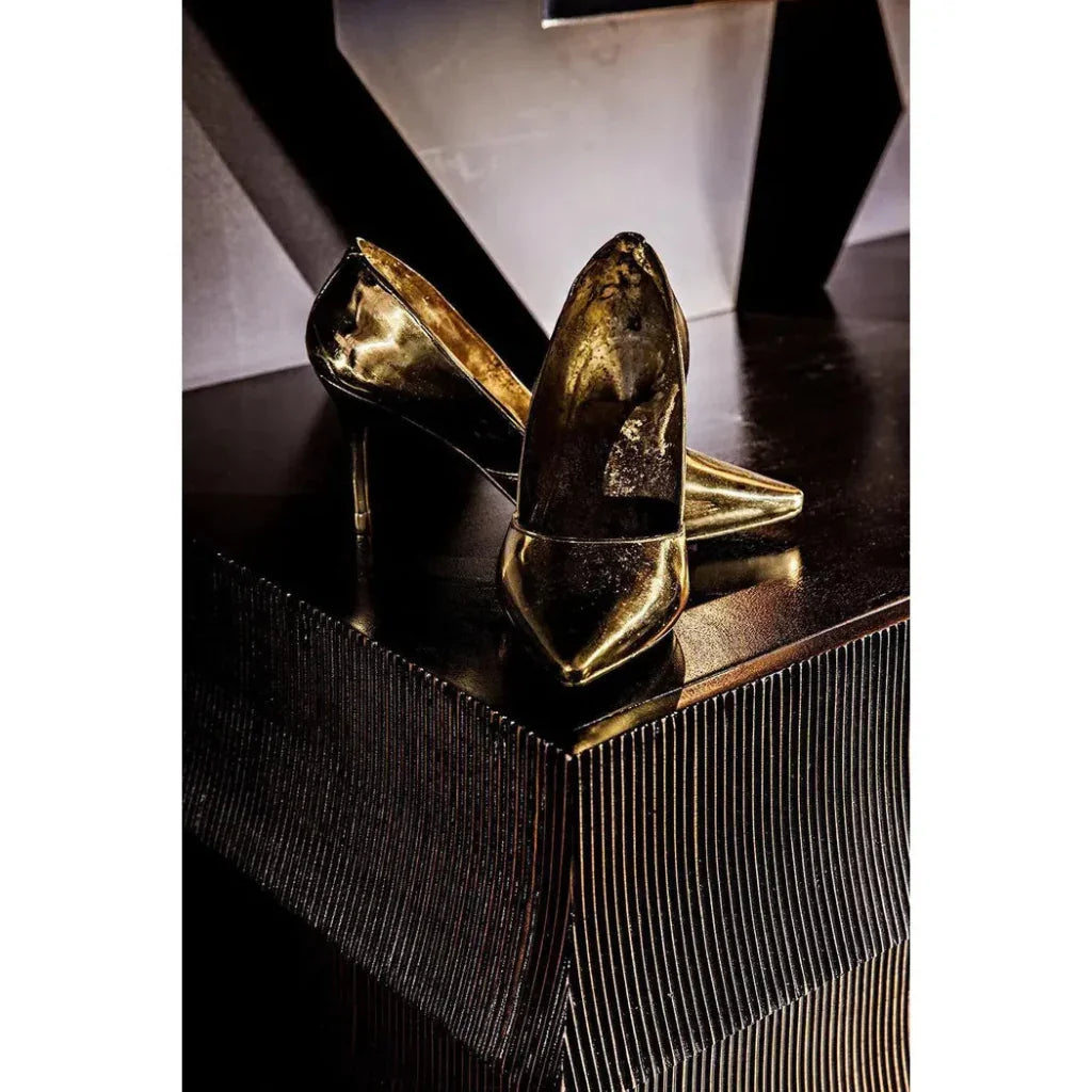 Heel Antique Brass Sculpture - LOOMLAN - Noir - Statues & Sculptures