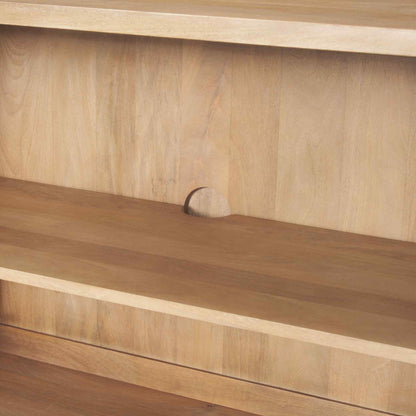 Heera Four Doors Wood Sideboard