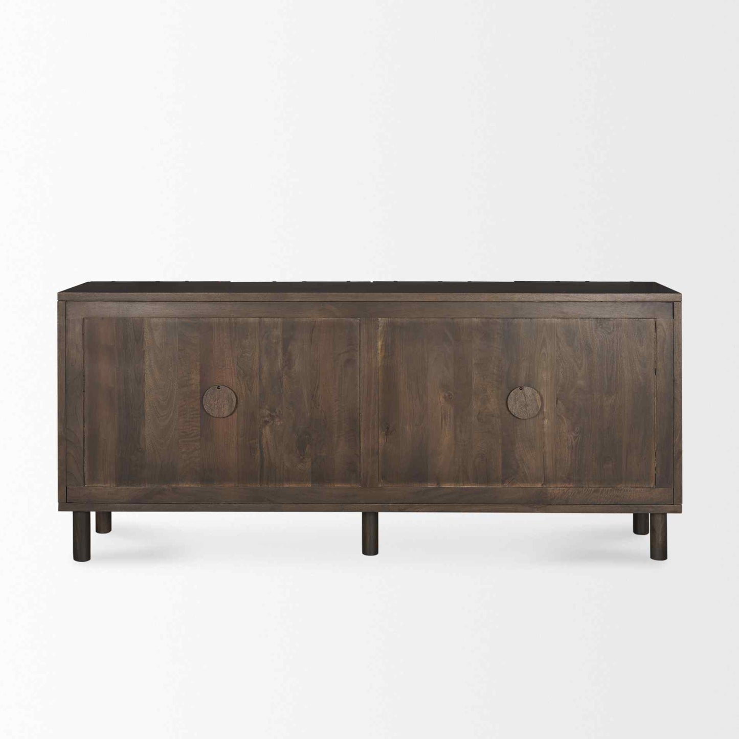 Heera Four Doors Wood Sideboard