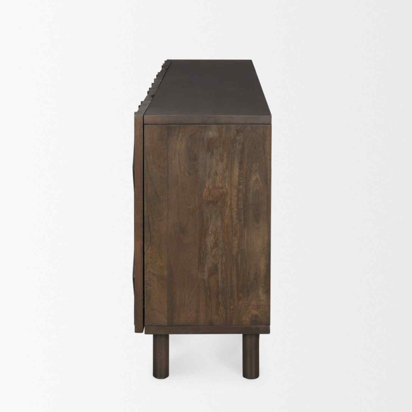 Heera Four Doors Wood Sideboard