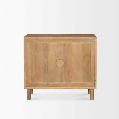 Heera Two Doors Wooden Accent Cabinet