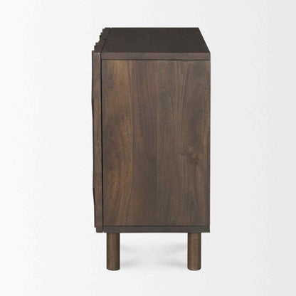Heera Two Doors Wooden Accent Cabinet