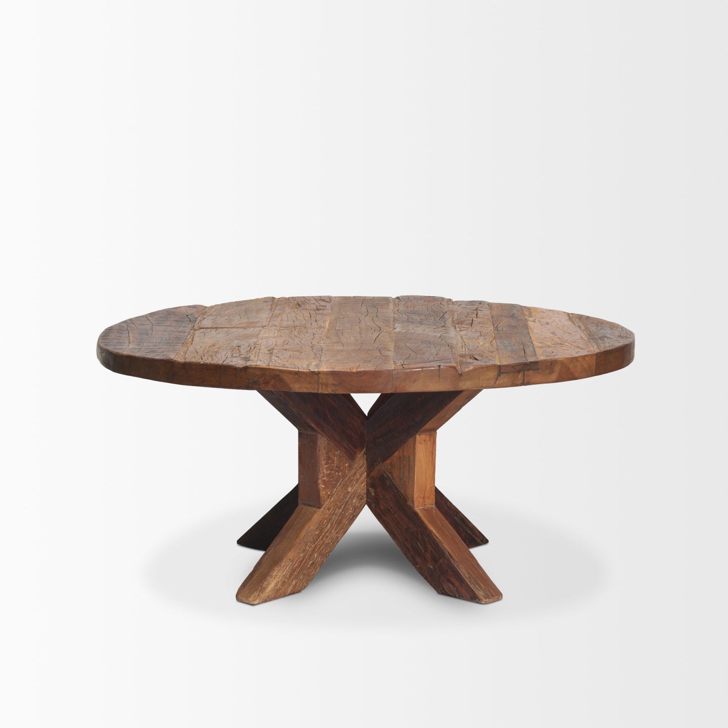 Heidi Wooden Round Coffee Table