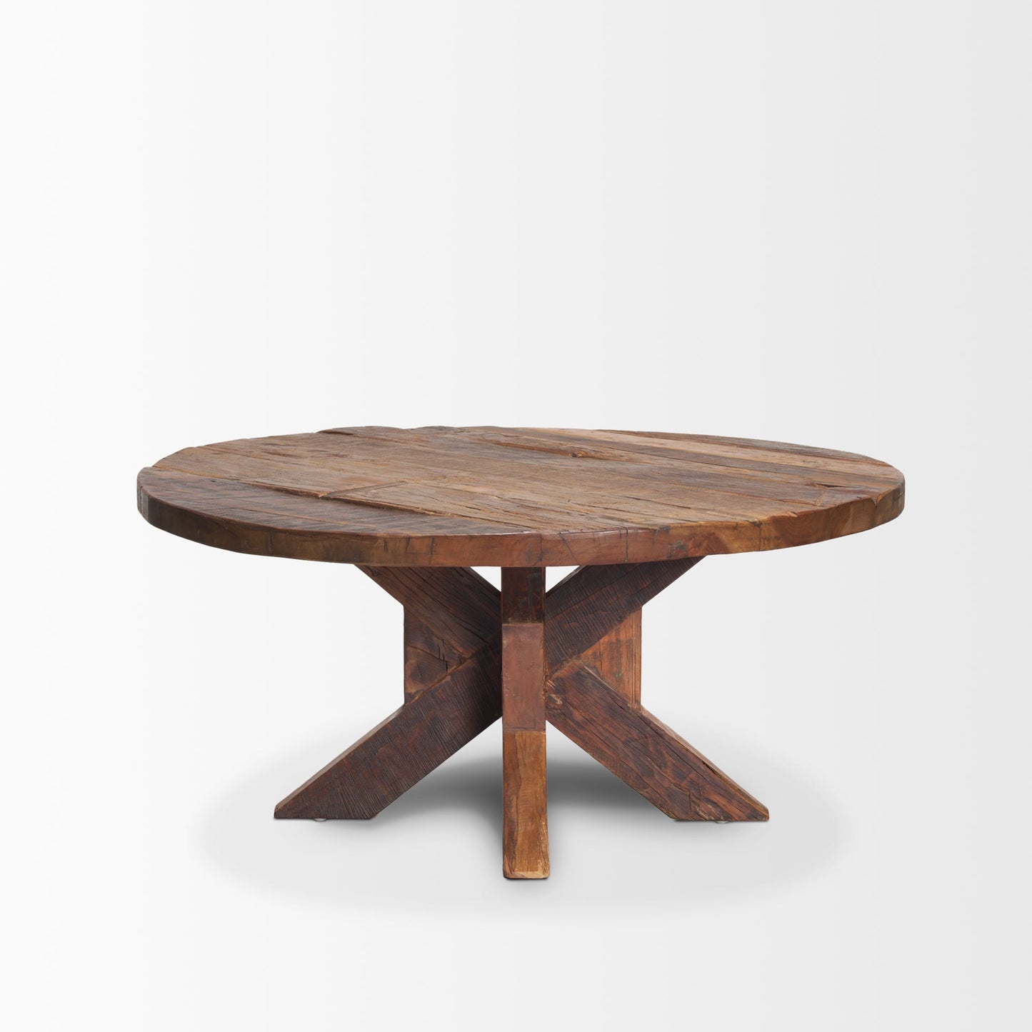 Heidi Wooden Round Coffee Table