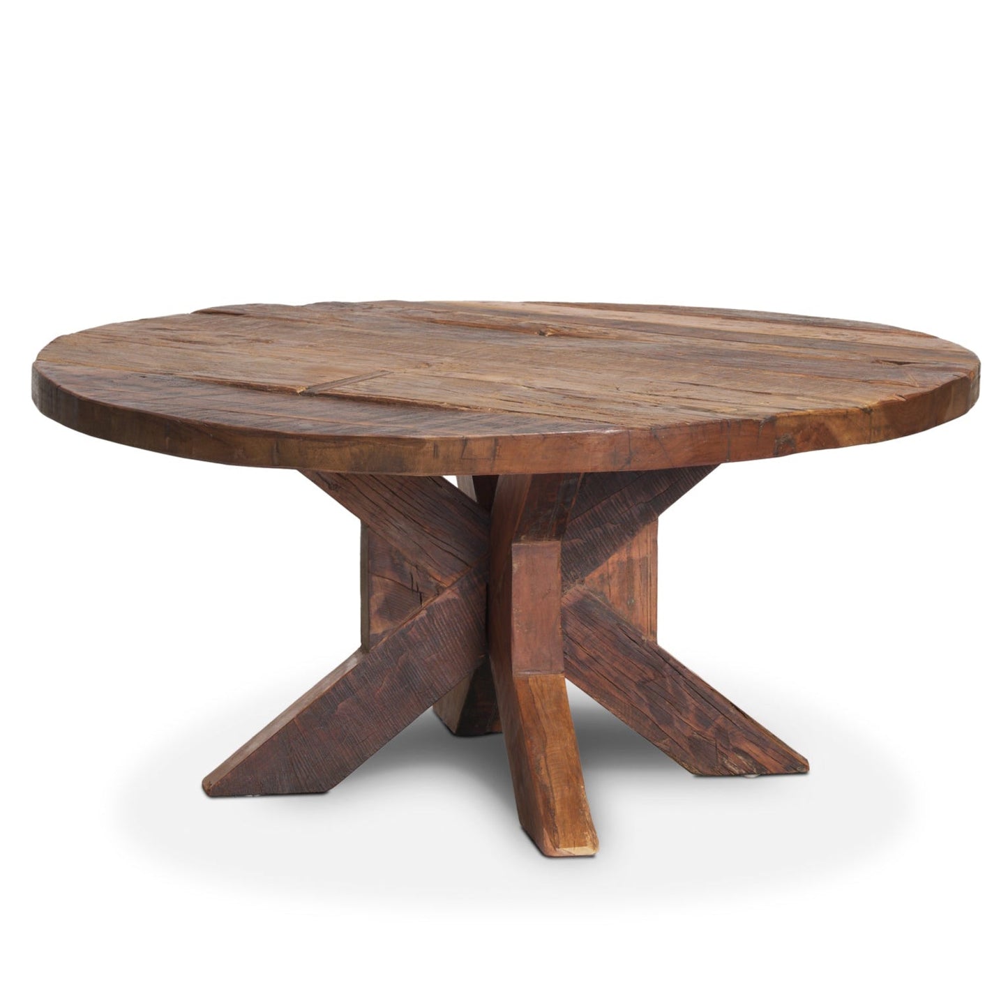Heidi Wooden Round Coffee Table