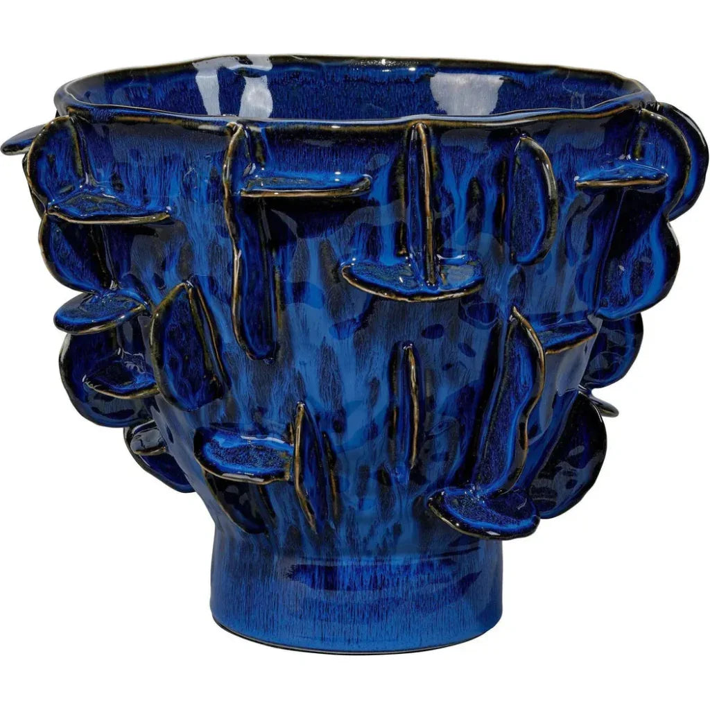 Helios Hand Formed Ceramic Vase - LOOMLAN - Jamie Young - Vases & Jars