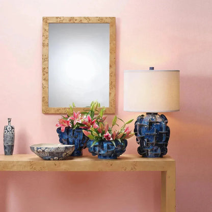 Helios Hand Formed Ceramic Vase - LOOMLAN - Jamie Young - Vases & Jars