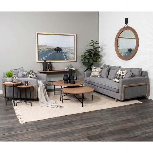 Helios Wooden Nesting Coffee Table (Set of 2)