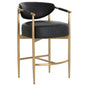 Heloise Leather Handsome Counter Stool - LOOMLAN - SUNPAN - Counter Stools