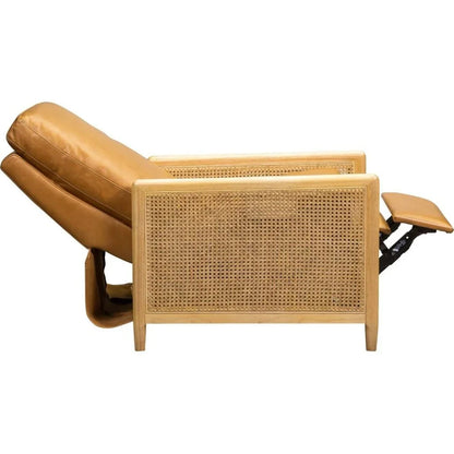 Hemingway Power Leather Recliner - LOOMLAN - Olivia + Quinn - Club Chairs