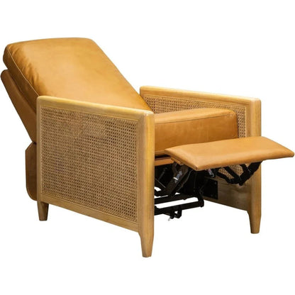 Hemingway Power Leather Recliner - LOOMLAN - Olivia + Quinn - Club Chairs