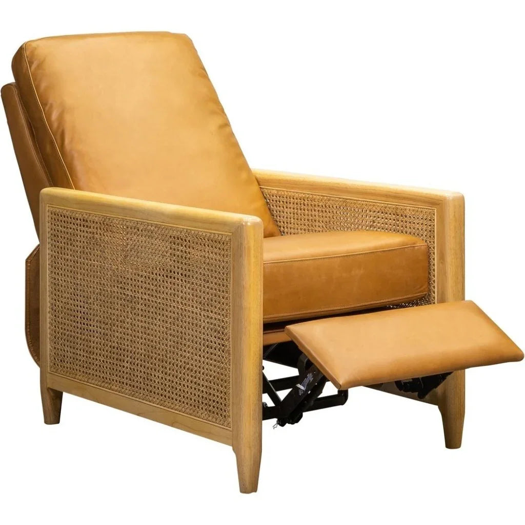 Hemingway Power Leather Recliner - LOOMLAN - Olivia + Quinn - Club Chairs