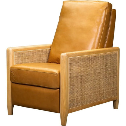 Hemingway Power Leather Recliner - LOOMLAN - Olivia + Quinn - Club Chairs