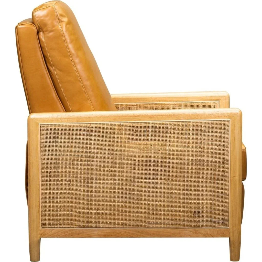 Hemingway Power Leather Recliner - LOOMLAN - Olivia + Quinn - Club Chairs