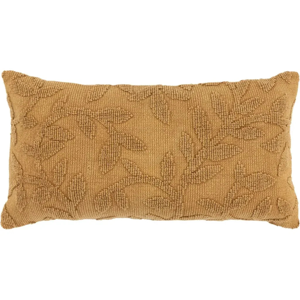 Hena Textured Decorative Lumbar Pillow For Couch - LOOMLAN - LOOMLAN - Throw Pillows