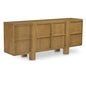 Henley Brown Solid Oak Ample Storage Sideboard - LOOMLAN - Moe's Home - Sideboards