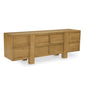 Henley Brown Solid Oak Eight Drawer Dresser - LOOMLAN - Moe's Home - Dressers