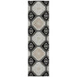 Henriette Black Washable Indoor - Outdoor Rug - LOOMLAN - LOOMLAN Rugs - Outdoor Rugs