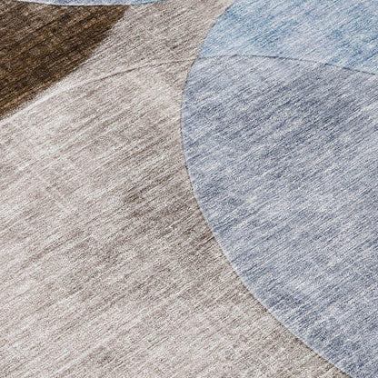 Henry Denim Washable Indoor - Outdoor Rug - LOOMLAN - LOOMLAN Rugs - Outdoor Rugs