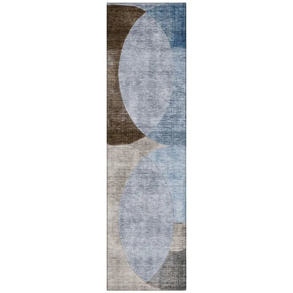 Henry Denim Washable Indoor - Outdoor Rug - LOOMLAN - LOOMLAN Rugs - Outdoor Rugs