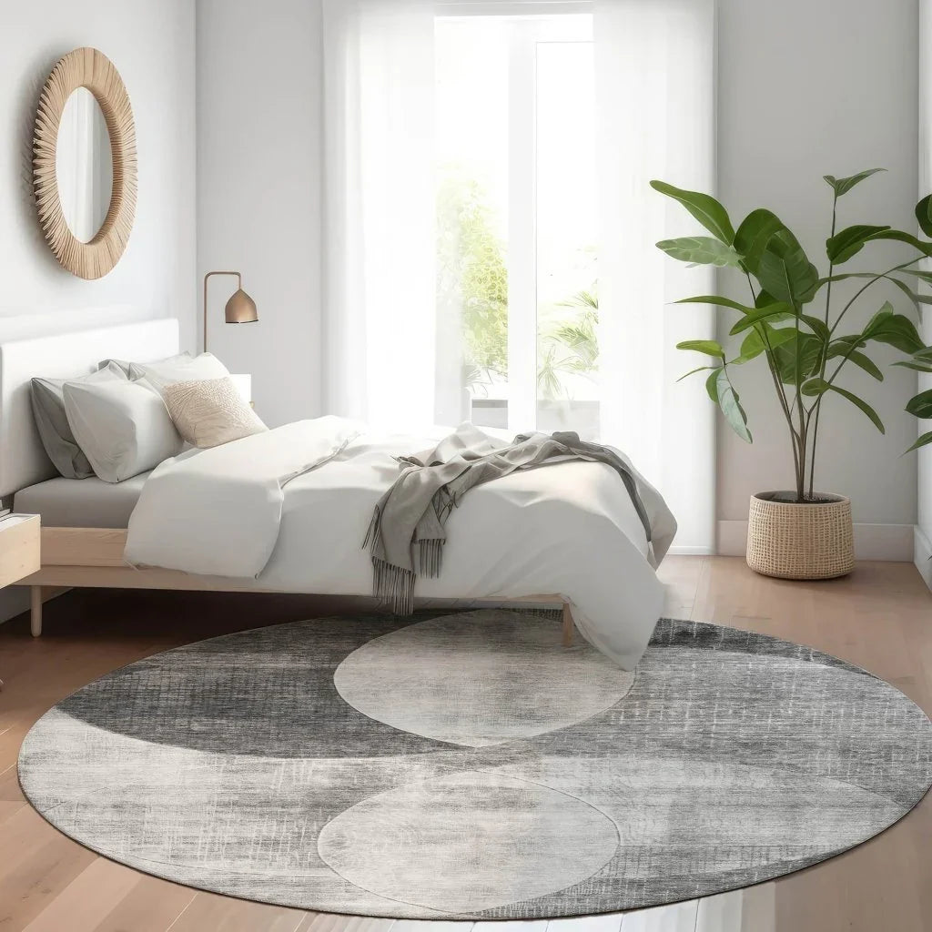 Henry Gray Washable Indoor - Outdoor Rug - LOOMLAN - LOOMLAN Rugs - Outdoor Rugs