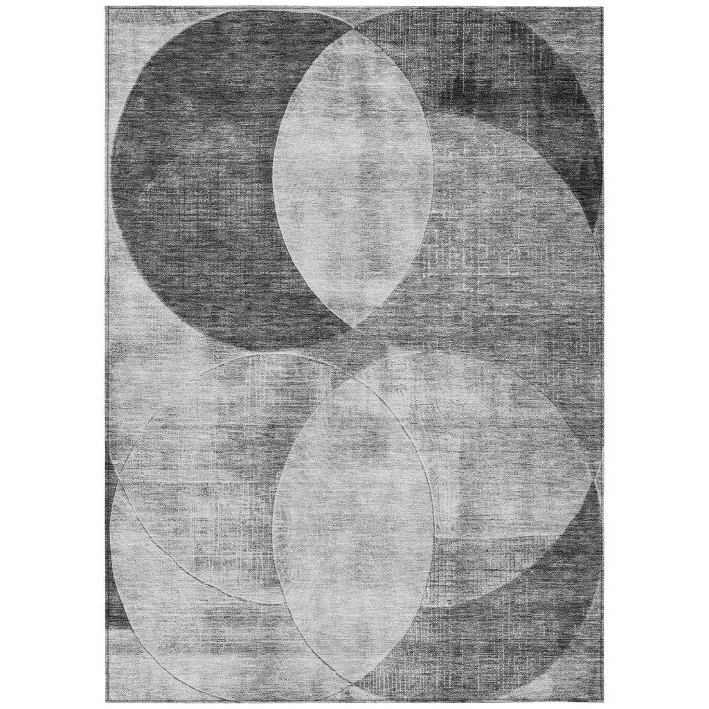 Henry Gray Washable Indoor - Outdoor Rug - LOOMLAN - LOOMLAN Rugs - Outdoor Rugs