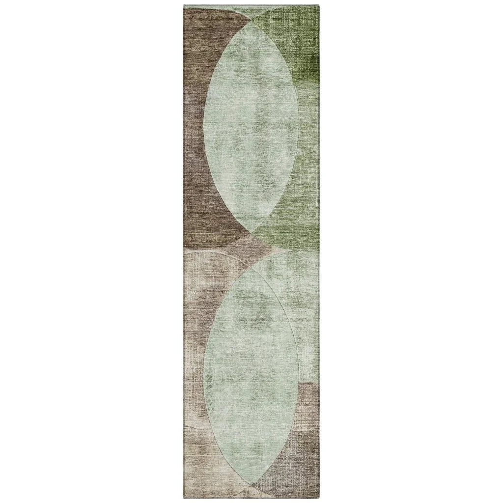 Henry Green Washable Indoor - Outdoor Rug - LOOMLAN - LOOMLAN Rugs - Outdoor Rugs
