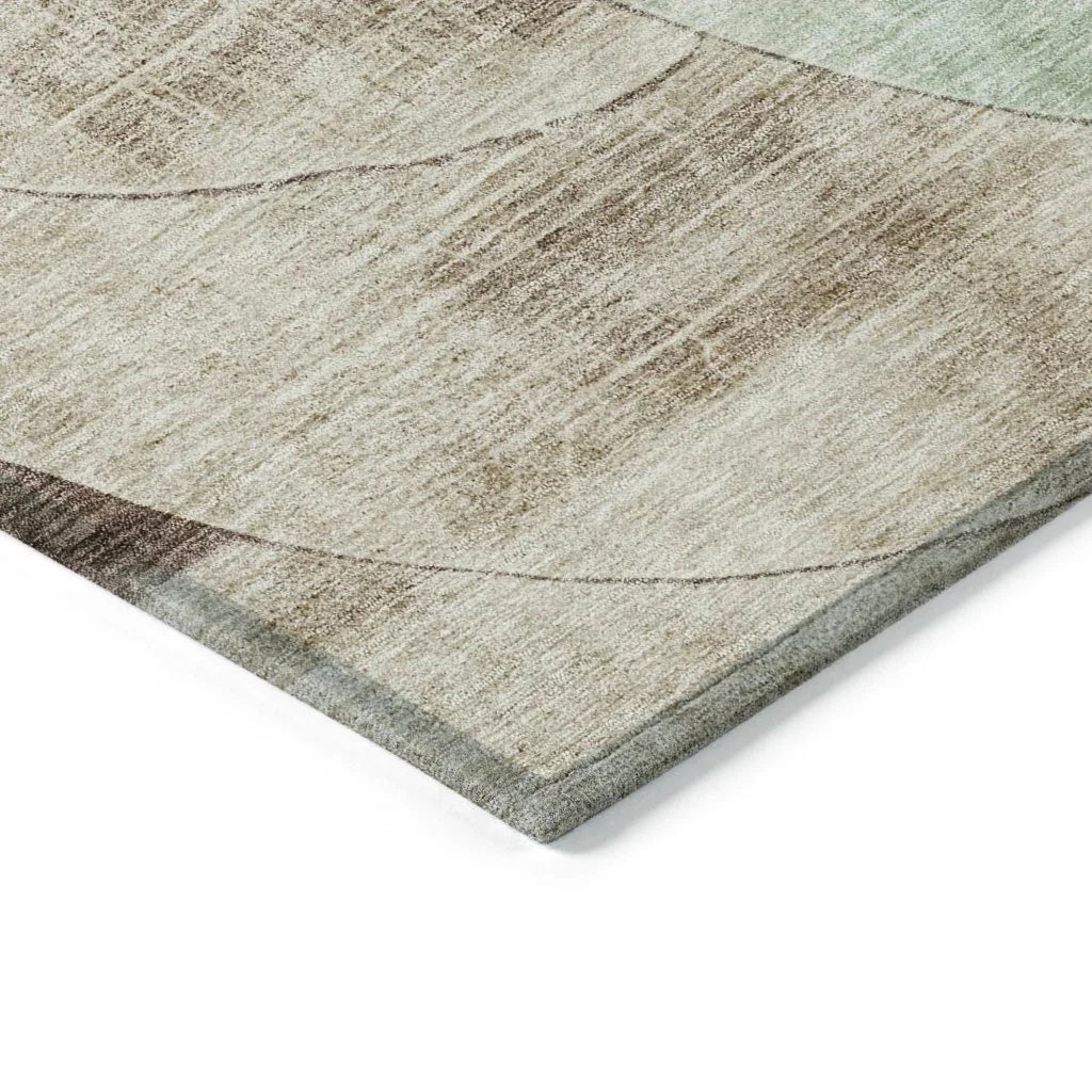 Henry Green Washable Indoor - Outdoor Rug - LOOMLAN - LOOMLAN Rugs - Outdoor Rugs