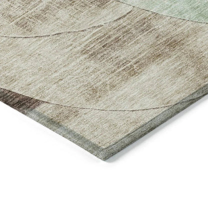 Henry Green Washable Indoor - Outdoor Rug - LOOMLAN - LOOMLAN Rugs - Outdoor Rugs