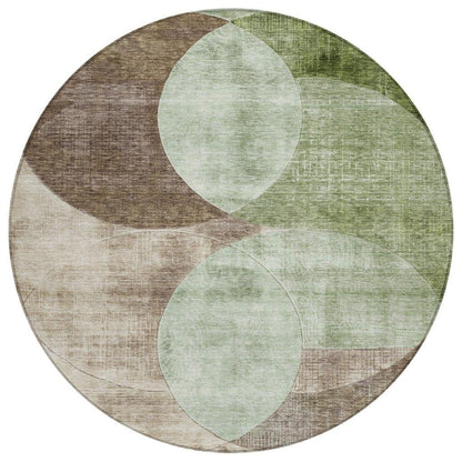 Henry Green Washable Indoor - Outdoor Rug - LOOMLAN - LOOMLAN Rugs - Outdoor Rugs
