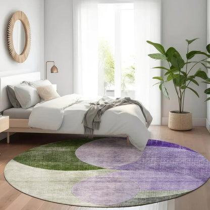 Henry Lavender Washable Indoor - Outdoor Rug - LOOMLAN - LOOMLAN Rugs - Outdoor Rugs
