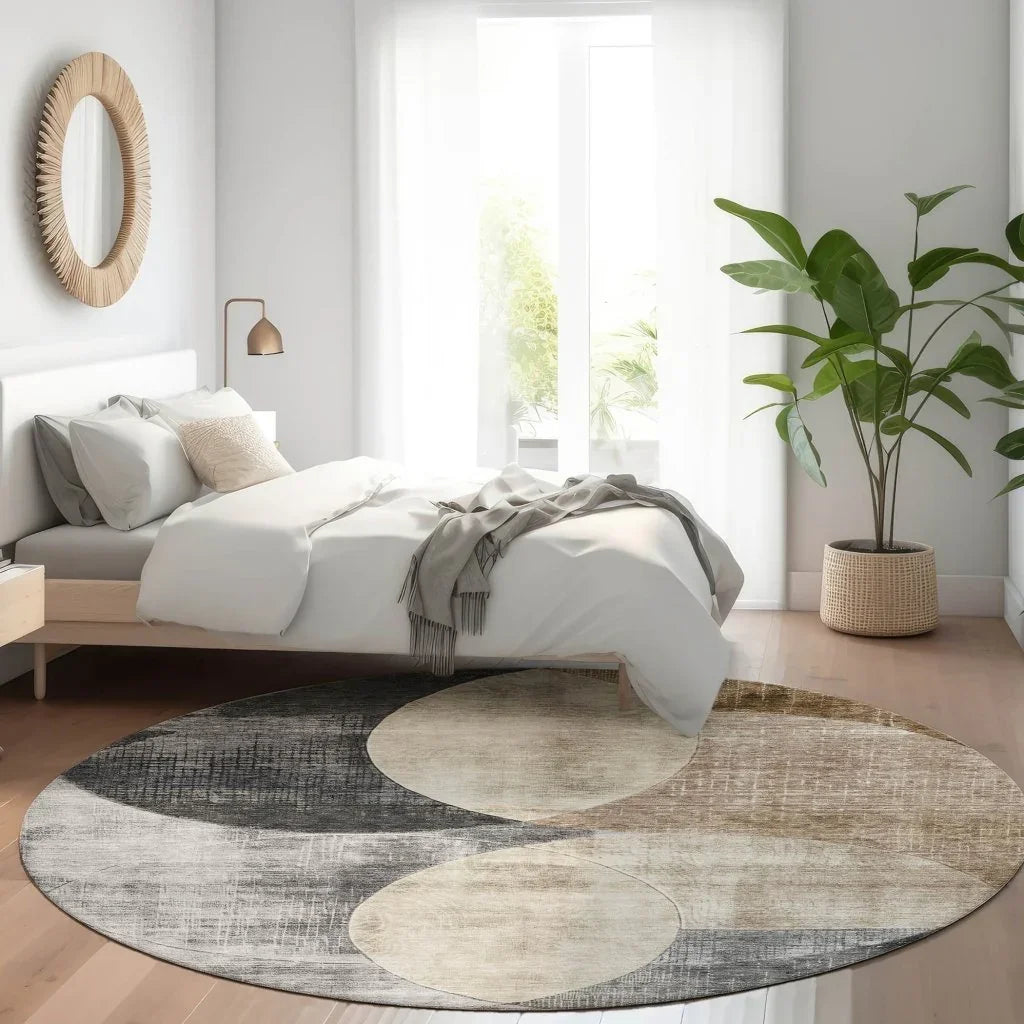 Henry Pewter Washable Indoor - Outdoor Rug - LOOMLAN - LOOMLAN Rugs - Outdoor Rugs