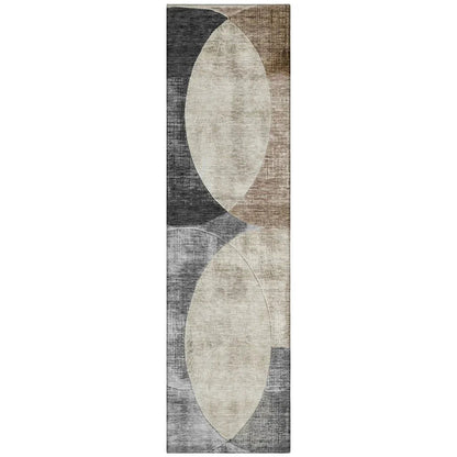 Henry Pewter Washable Indoor - Outdoor Rug - LOOMLAN - LOOMLAN Rugs - Outdoor Rugs
