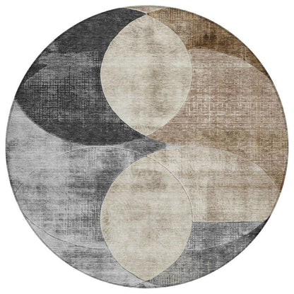 Henry Pewter Washable Indoor - Outdoor Rug - LOOMLAN - LOOMLAN Rugs - Outdoor Rugs