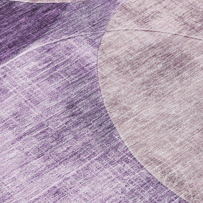 Henry Purple Washable Indoor - Outdoor Rug - LOOMLAN - LOOMLAN Rugs - Outdoor Rugs