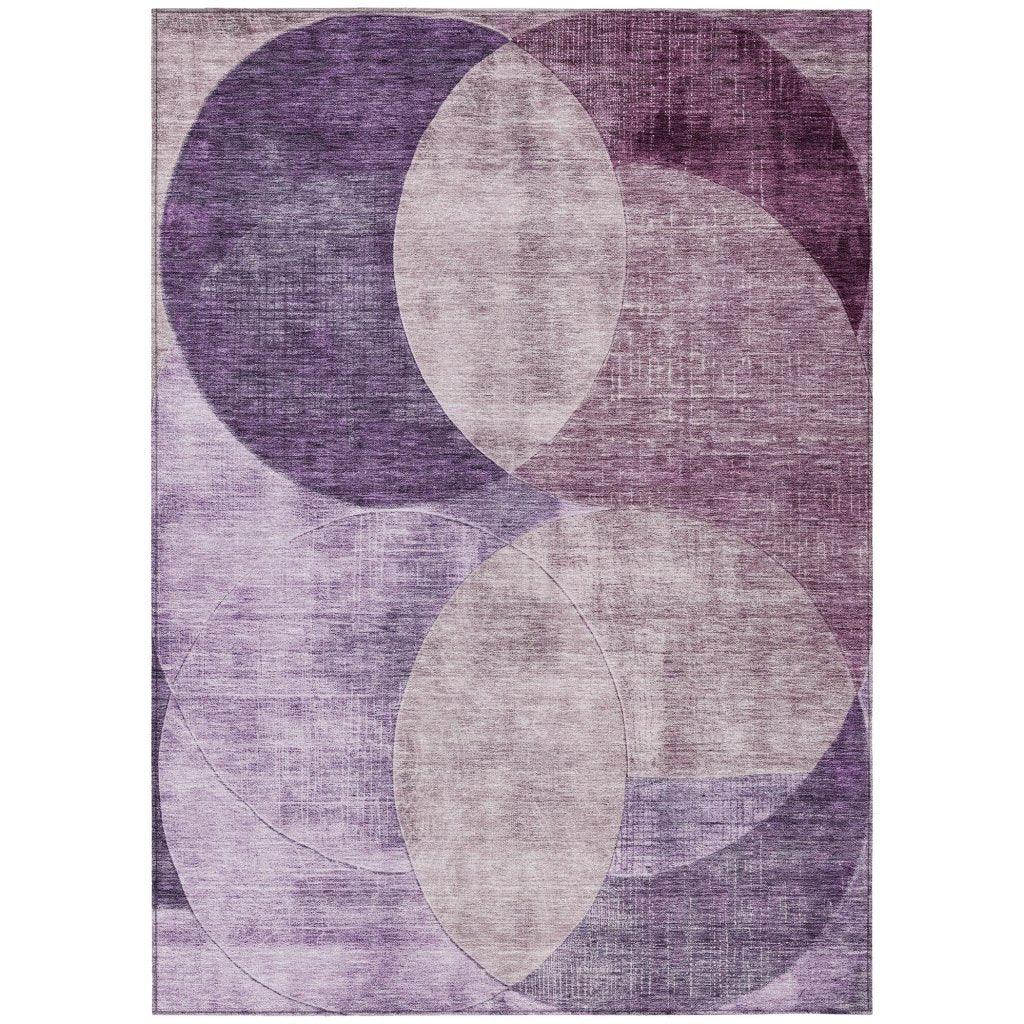 Henry Purple Washable Indoor - Outdoor Rug - LOOMLAN - LOOMLAN Rugs - Outdoor Rugs