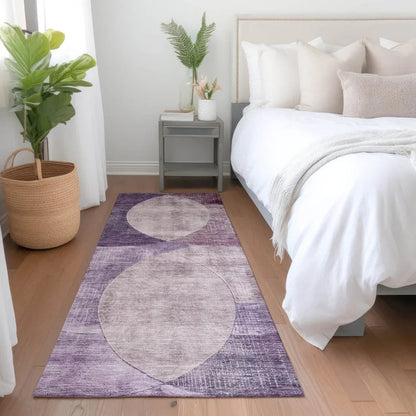 Henry Purple Washable Indoor - Outdoor Rug - LOOMLAN - LOOMLAN Rugs - Outdoor Rugs