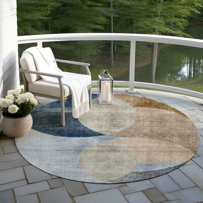 Henry Sky Washable Indoor - Outdoor Rug - LOOMLAN - LOOMLAN Rugs - Outdoor Rugs