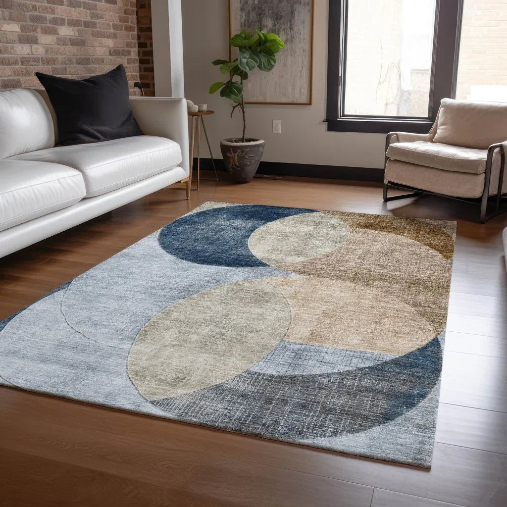 Henry Sky Washable Indoor - Outdoor Rug - LOOMLAN - LOOMLAN Rugs - Outdoor Rugs